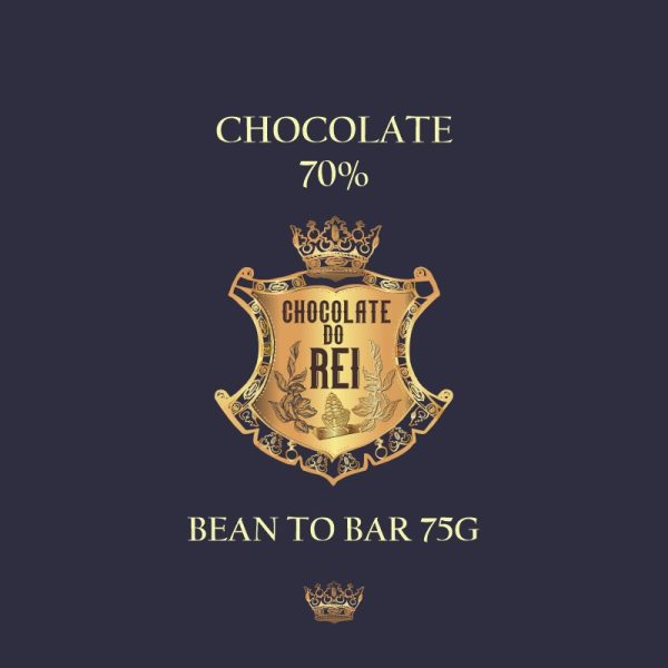 Chocolate 70% cacau - Chocolate do Rei