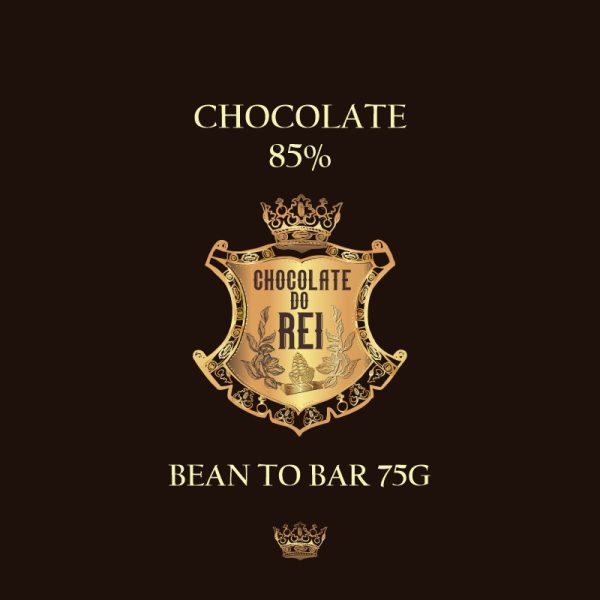 Chocolate 85% cacau - Chocolate do Rei