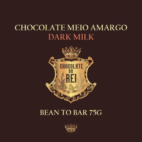 Chocolate meio amargo 54% cacau - Chocolate do Rei